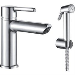 Смеситель для раковины с гигиеническим душем SHEVANIK S6071 - фото 14761505