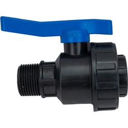 Разъемный шаровой ПНД кран TEBO 017032203 - фото 14767295