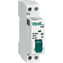 Автоматический выключатель DEKraft ва-103 - фото 14768898