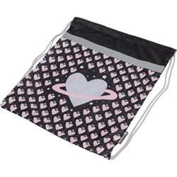 Мешок для обуви для девочек SCHOOLFORMAT ПАТТЕРН СЕРДЕЧКИ - фото 14768985