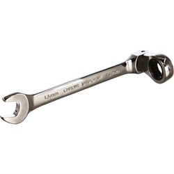 Трещоточный шарнирный комбинированный ключ Эврика ER-61013H - фото 14770394