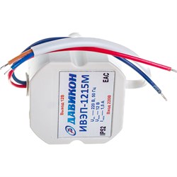 Блок питания ДAВИКОН ИВЭП-1215М - фото 14772394