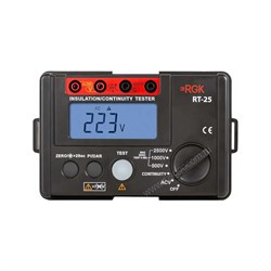 Мегаомметр RGK RT-25 - фото 14773008