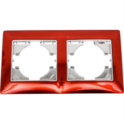 Двухместная рамка GUSI ELECTRIC С1020-039 - фото 14773657