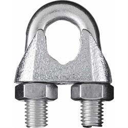 Оцинкованный зажим троса STAYER 30535-05 - фото 14773687