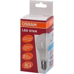 Светодиодная лампа OSRAM LED STAR A Стандарт - фото 14774383