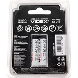 Аккумулятор Videx VID-HR03-800LSD - фото 14774418