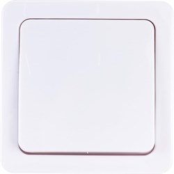 Одноклавишный кнопочный проходной переключатель IEK ВСп20-1-0-ГПБ, ГЕРМЕС PLUS - фото 14774637