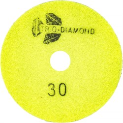 Алмазный гибкий шлифовальный круг TRIO-DIAMOND Черепашка NEW LINE 100 № 30 (сухая шлифовка) - фото 14775366