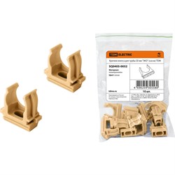 Крепеж-клипса для трубы 20 мм TDM ELECTRIC ЭКО - фото 14776276