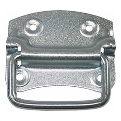 Откидная оцинкованная дверная ручка РемоКолор 70-0-856 - фото 14777683