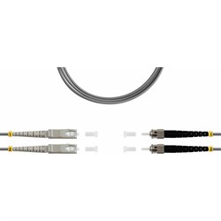 Дуплексный оптический патч-корд TopLan DPC-TOP-OM1-FC/P-ST/P-2.0 - фото 14777963