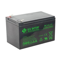 Аккумуляторная батарея BB Battery BC 12-12 - фото 14778417