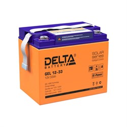 Аккумулятор Delta GEL 12-33 - фото 14779091