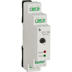 Реле контроля трехфазного напряжения Реле и Автоматика ЕЛ-11М - фото 14779374