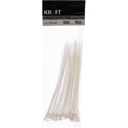 Пластиковый хомут KROFT 202013 - фото 14779876