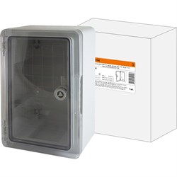 Навесной пластиковый бокс TDM ELECTRIC ЩМП-0-1 - фото 14779981