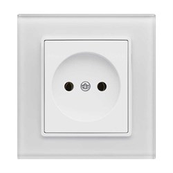 Одинарная розетка Metronex Exclusive White - фото 14781292