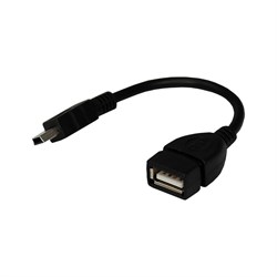 Usb кабель на USB шнур REXANT OTG mini USB - фото 14781442
