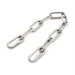 Нержавеющая цепь Metiz-A2 DIN763 - фото 14782255