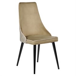 Стул BRADEX dave, оливковый с жаккардом - фото 14784236