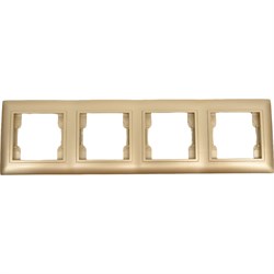 Четырехместная рамка Volsten V01-26-A41-M Dorado Violet - фото 14785628