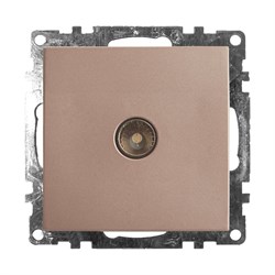 Одноместная телевизионная розетка Stekker Катрин - фото 14787838