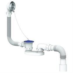 Плоский сифон для ванны Unicorn S12 - фото 14789842