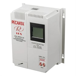 Стабилизатор напряжения Ресанта АСН 3000 Н/1-Ц Lux - фото 14789868