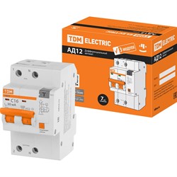 Дифференциальный автомат TDM ELECTRIC АД12 - фото 14790104