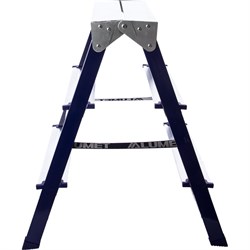Двухсторонняя стальная стремянка Алюмет M8203 - фото 14791969