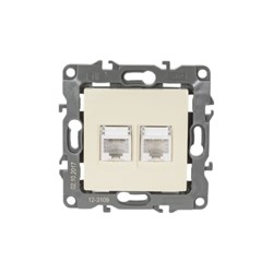 Комбинированная розетка ЭРА 12-3109-02 - фото 14793702