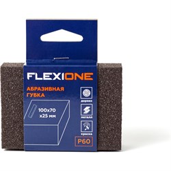 Четырехсторонняя абразивная губка Flexione 90000014 - фото 14796244