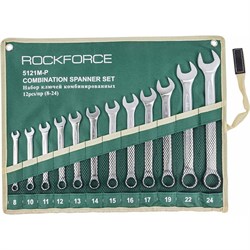 Набор комбинированных ключей ROCKFORCE RF-5121P(906) - фото 14796325