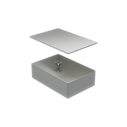 Металлическая коробка для заливки в пол для люков 70062, 70082 70161 Экопласт BOX/6-8 - фото 14797491