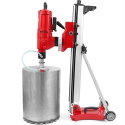 Установка алмазного бурения MESSER 3,5 кВт, 360/750/1000 об/мин на стойке - фото 14799568