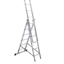 Алюминиевая трехсекционная лестница UFUK 411306 - фото 14800342