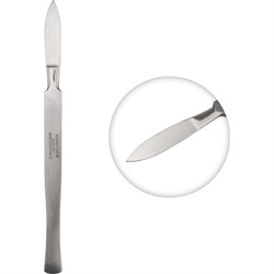 Средний остроконечный скальпель REXANT СО-03 - фото 14800373