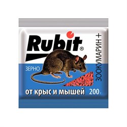 Защита от грызунов Rubit зоокумарин+ - фото 14800398