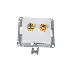 Двухместная аудиорозетка Systeme Electric AtlasDesign - фото 14800498