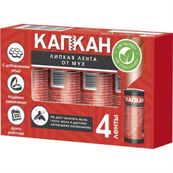 Липкая лента от мух Капкан hk91752 - фото 14801222