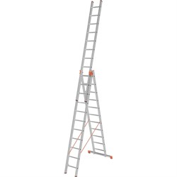 Трехсекционная универсальная лестница KRAUSE TRIBILO 3x11 - фото 14802195