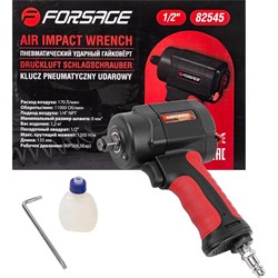 Ударный пневмогайковерт Forsage Compact - фото 14804151
