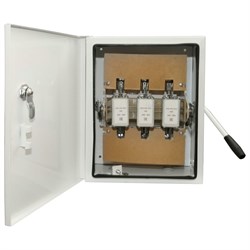 Ящик с рубильником TDM ELECTRIC ЯБПВУ-100А IP54 (с ПН-2) Народный - фото 14805047