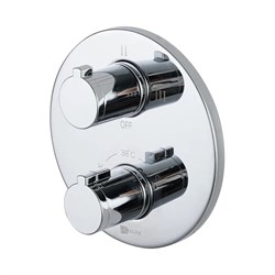 Термостатический встраиваемый смеситель для ванны и душа Lemark Йети с 3-функц. дивертором, без аксессуар - фото 14807622