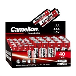 Батарейка Camelion plus Alkaline COMBO40 - фото 14811388