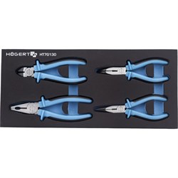 Набор клещей HOEGERT TECHNIK HT7G130 - фото 14812512