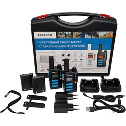 Комплект радиостанций Freecom MT-777 Black - фото 14813159