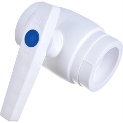 Полипропиленовый шаровой кран MeerPlast D200-00041 - фото 14813775