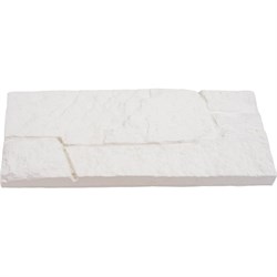 Гипсовая плитка ООО ПП Апогей Сланец Белый - фото 14814421